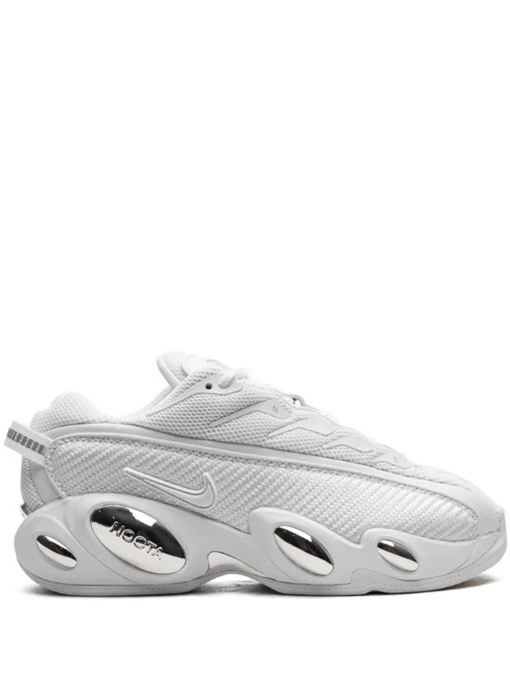Nike x NOCTA Drake Glide White Chrome Sneakers Size 4
